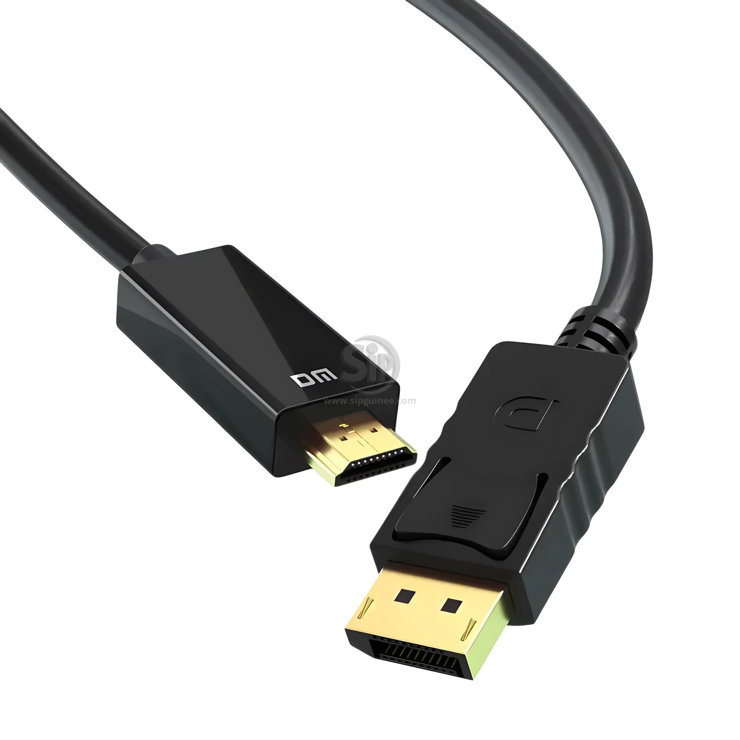 Câble CHB038 – DisplayPort vers HDMI | 4K UHD | 1.8m | Plaqué Or | Haute Qualité